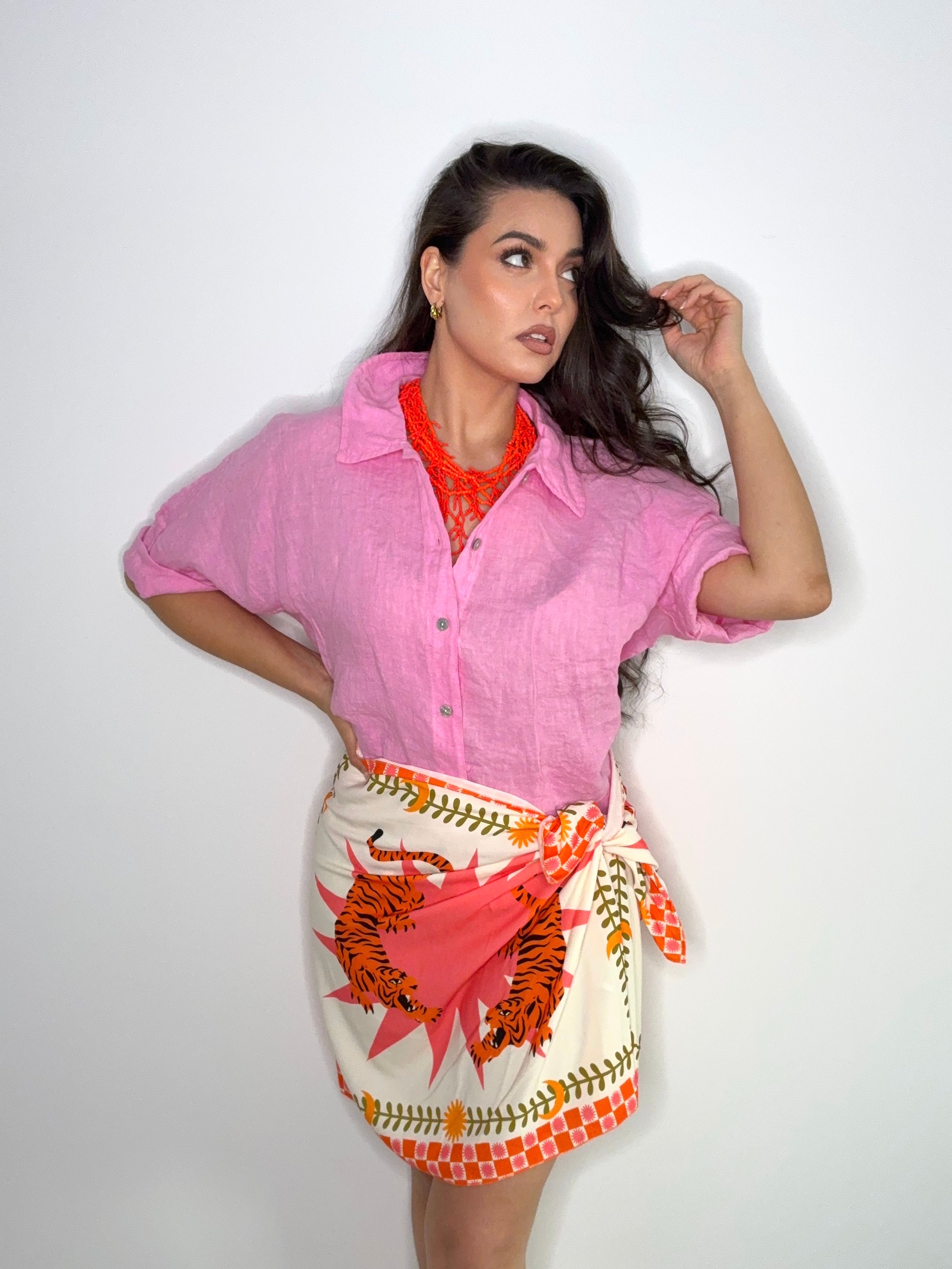 Falda pareo estrella tigres