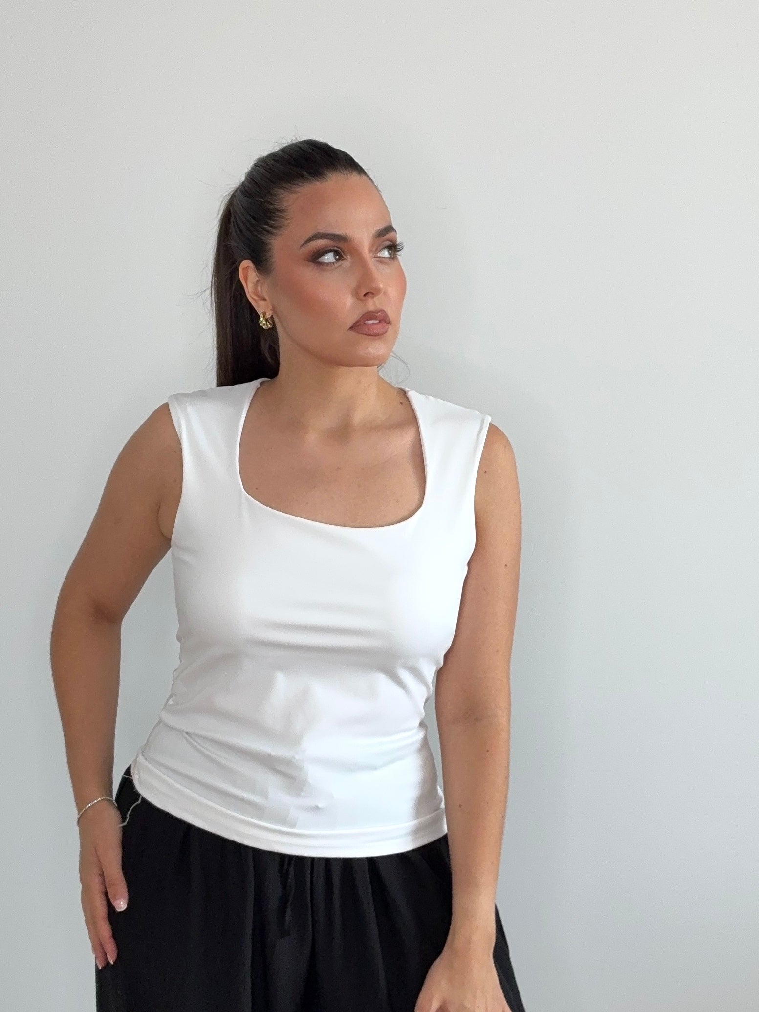 Camiseta básica de lycra fría