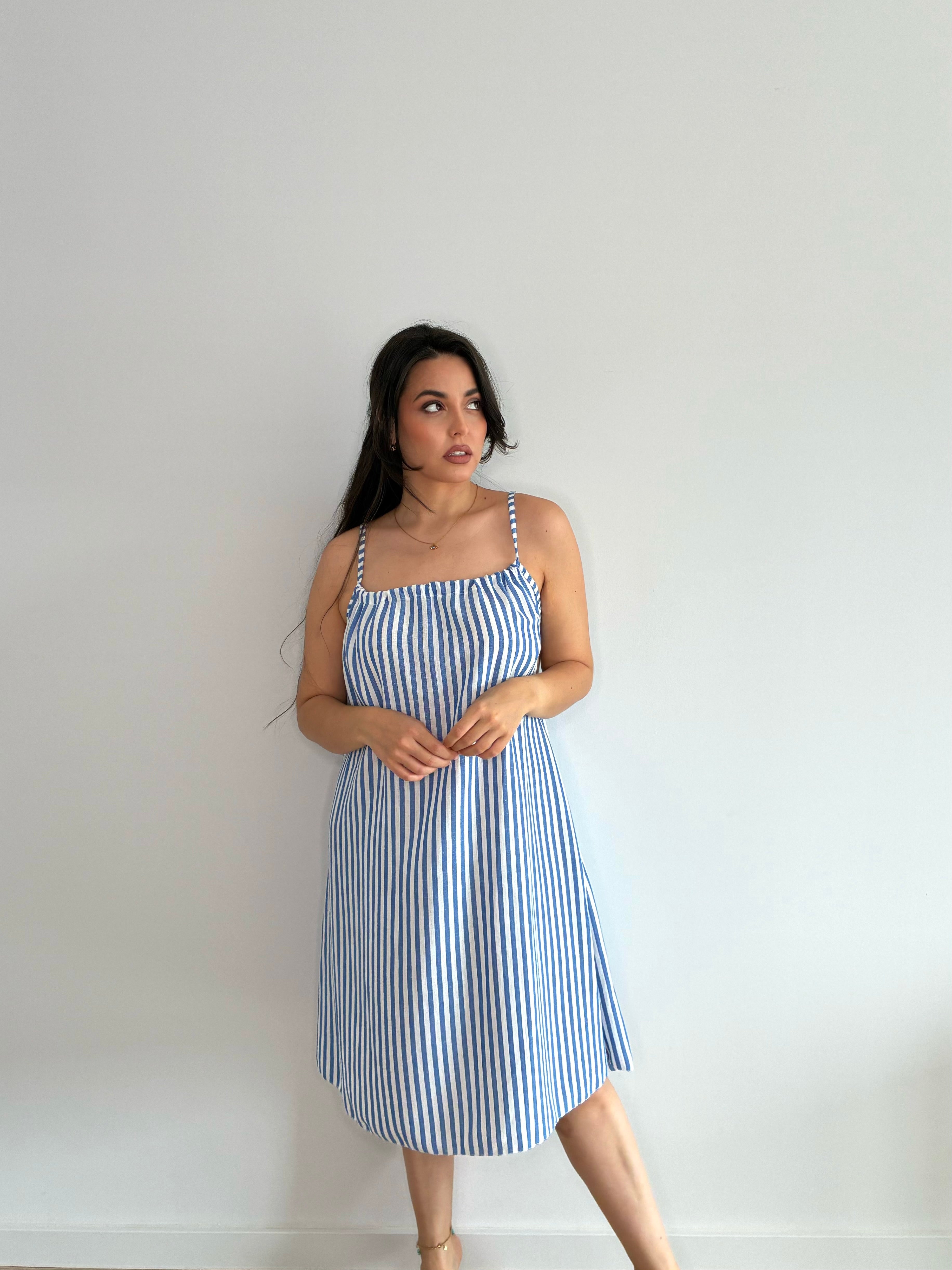 Vestido Tarifa rayas