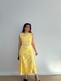 Conjunto dos piezas Bambulea amarillo