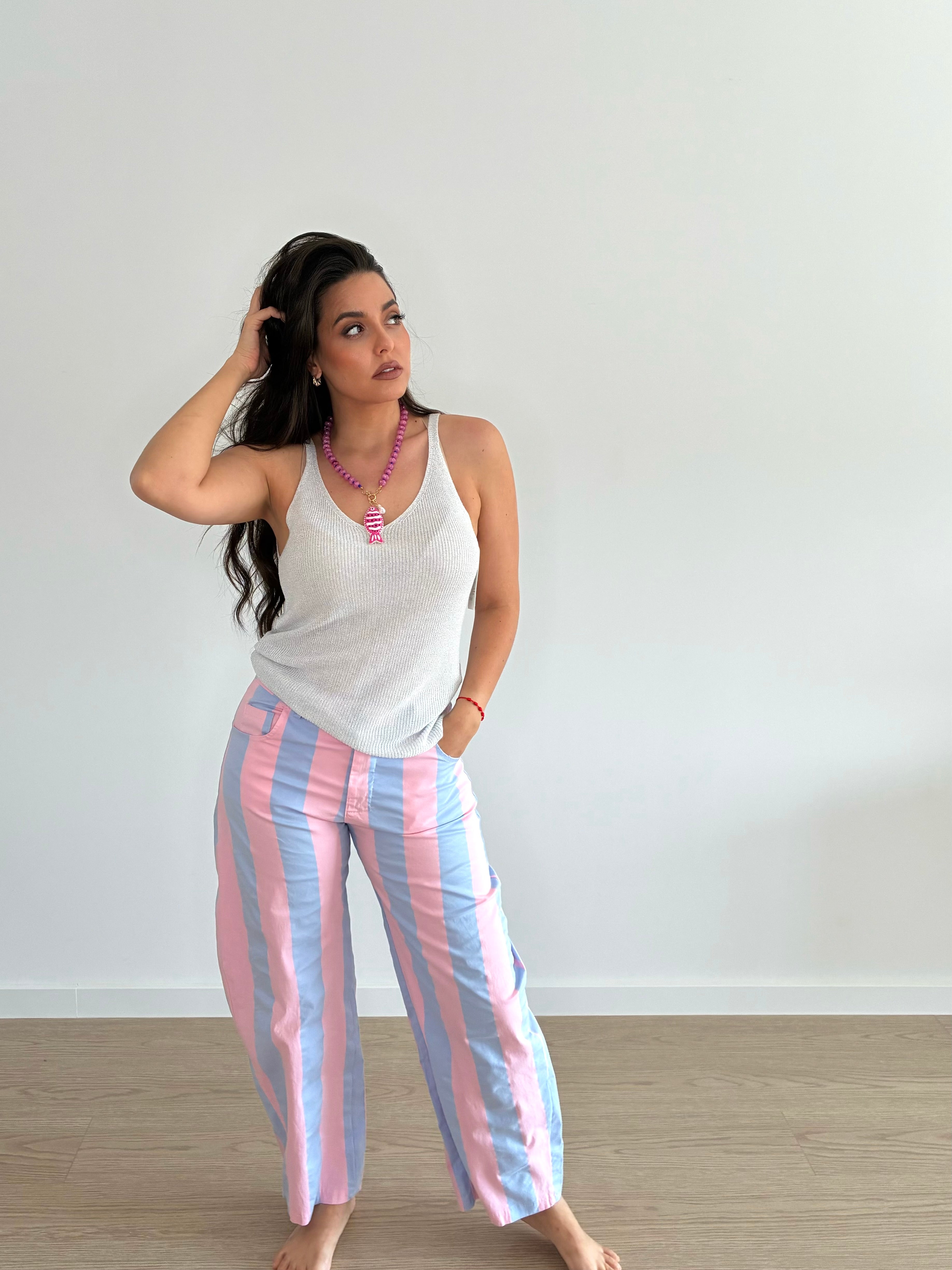 Pantalón bicolor ballom