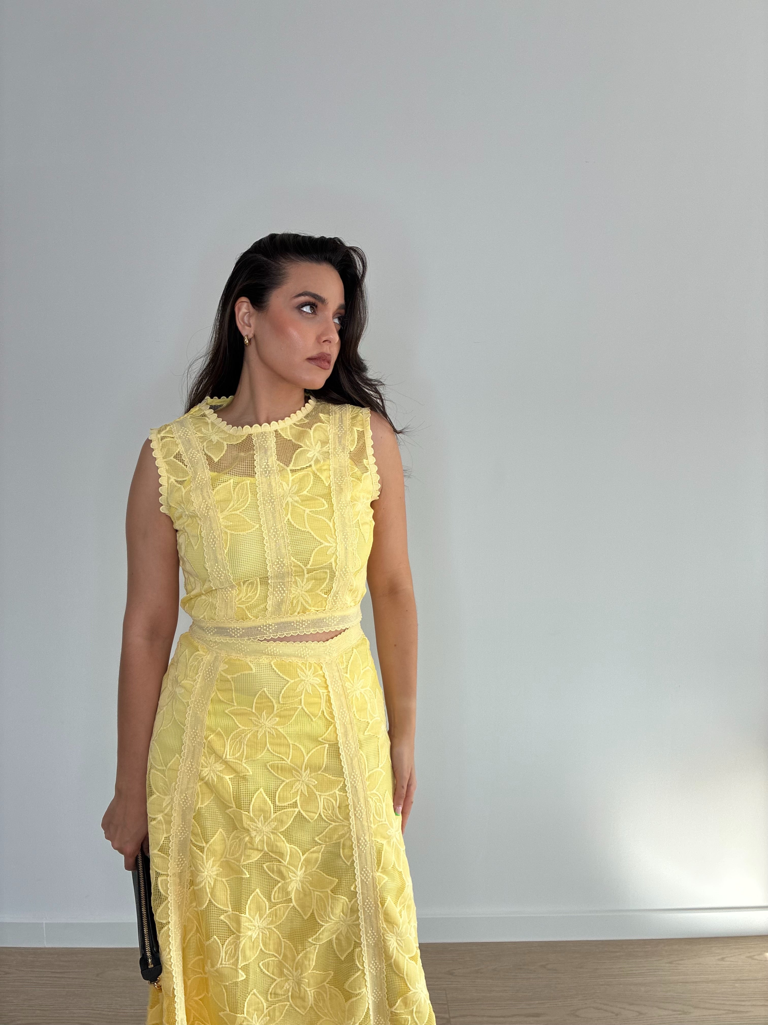 Conjunto dos piezas Bambulea amarillo