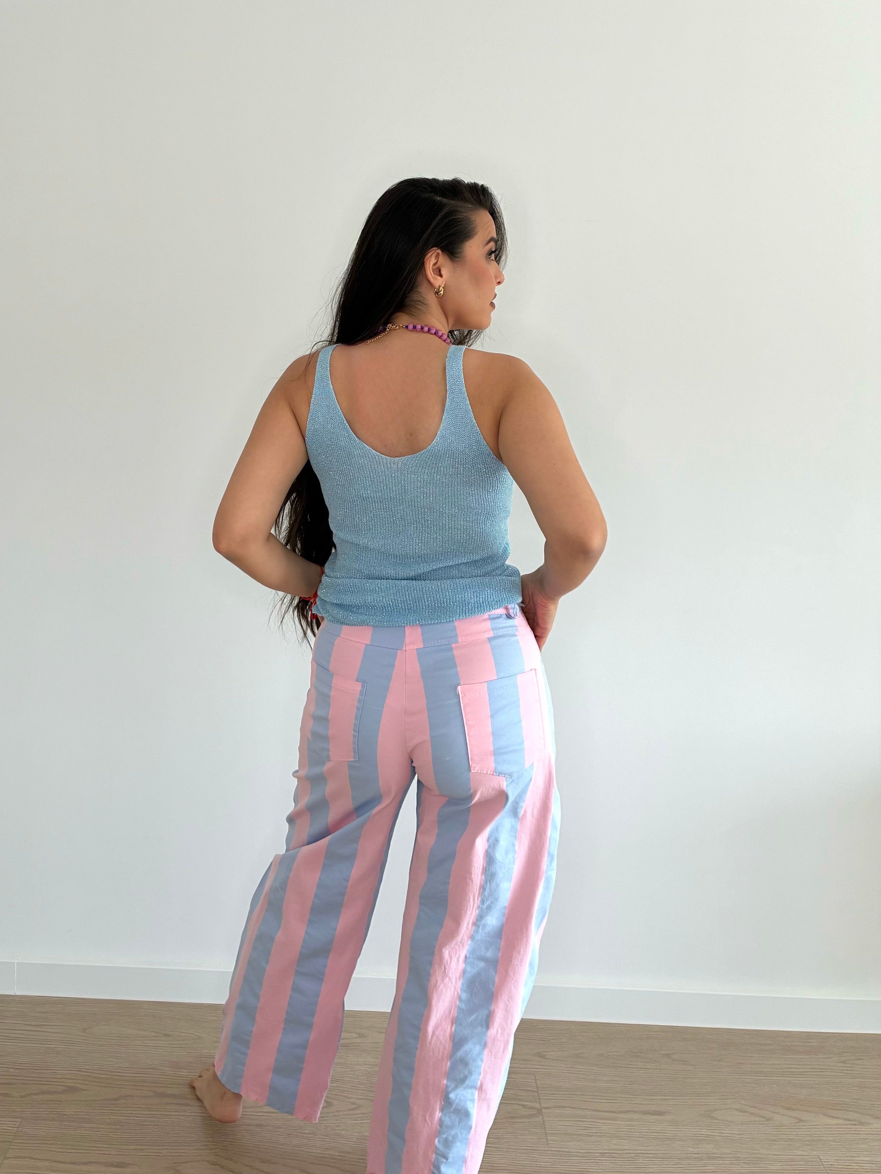 Pantalón bicolor ballom