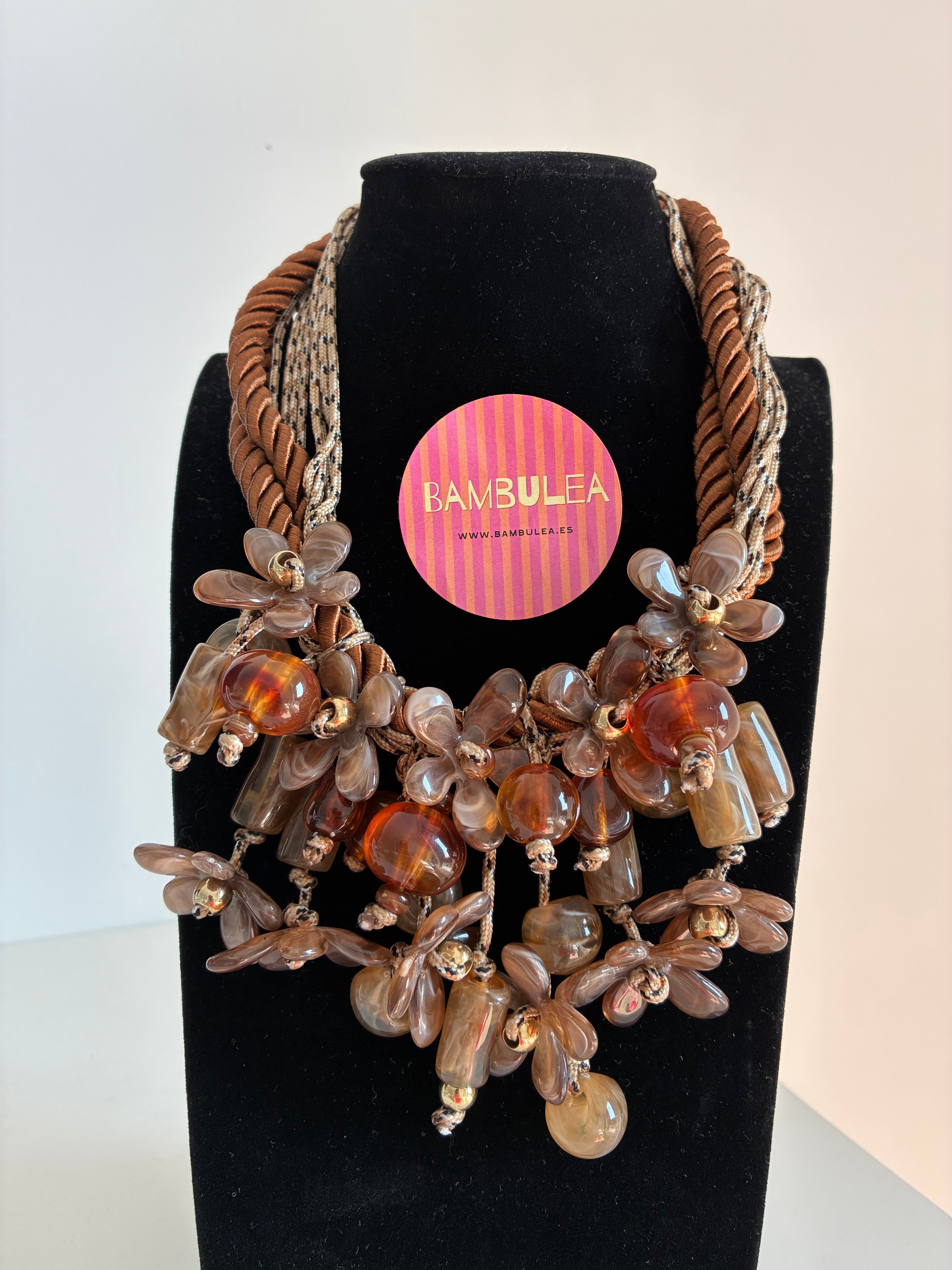 Collar Maxi flores