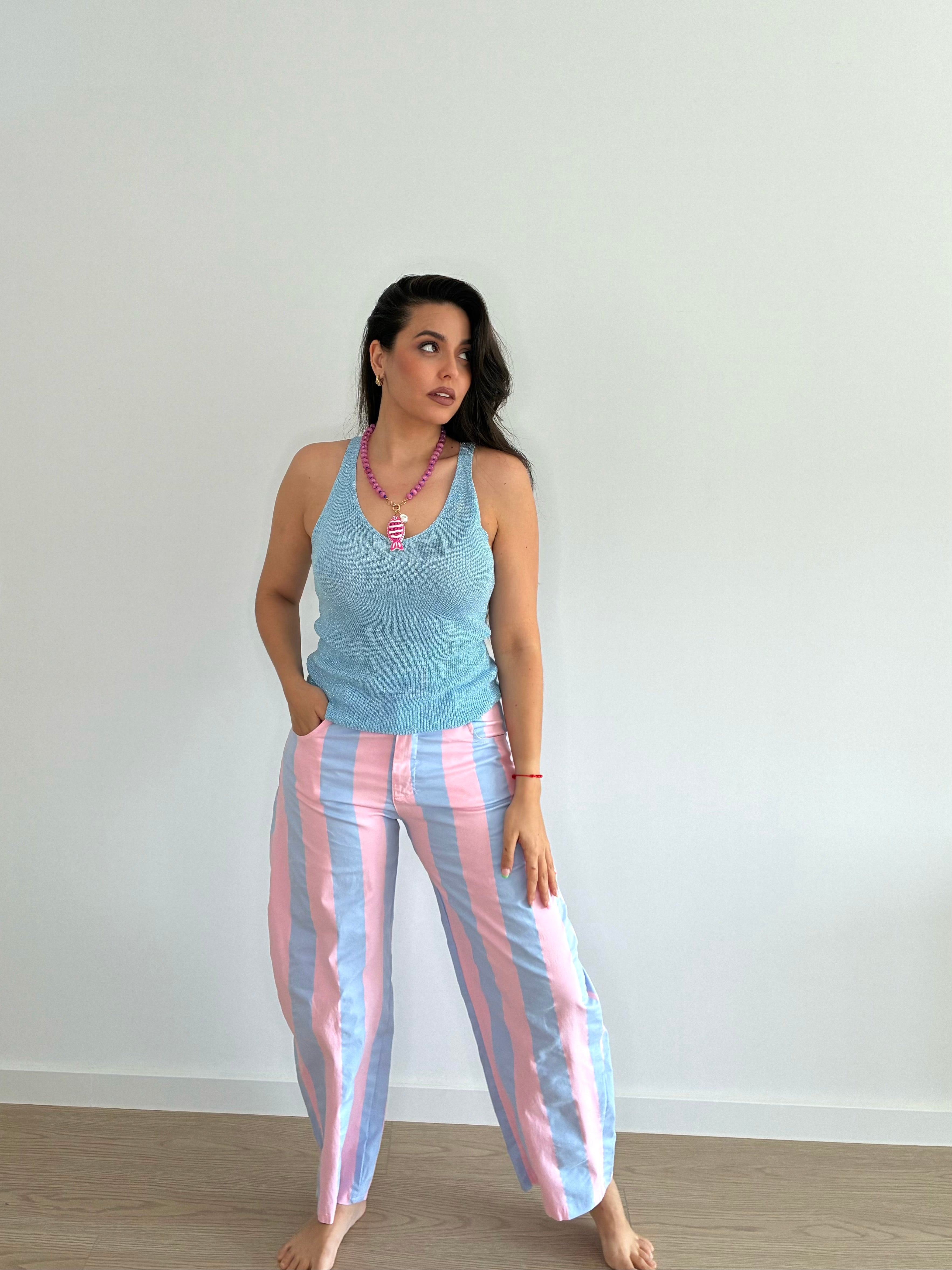 Pantalón bicolor ballom