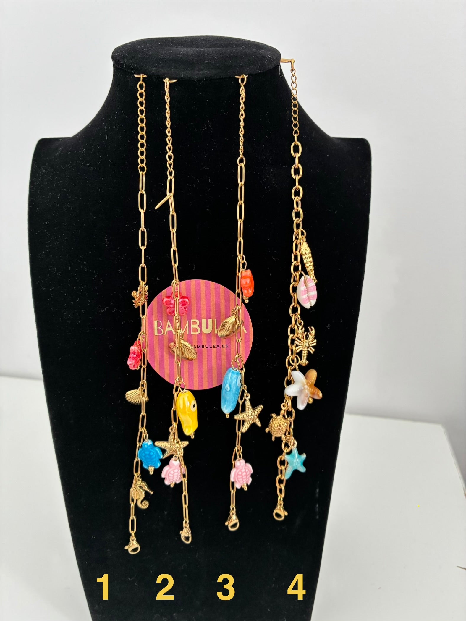 Pulsera acero marina