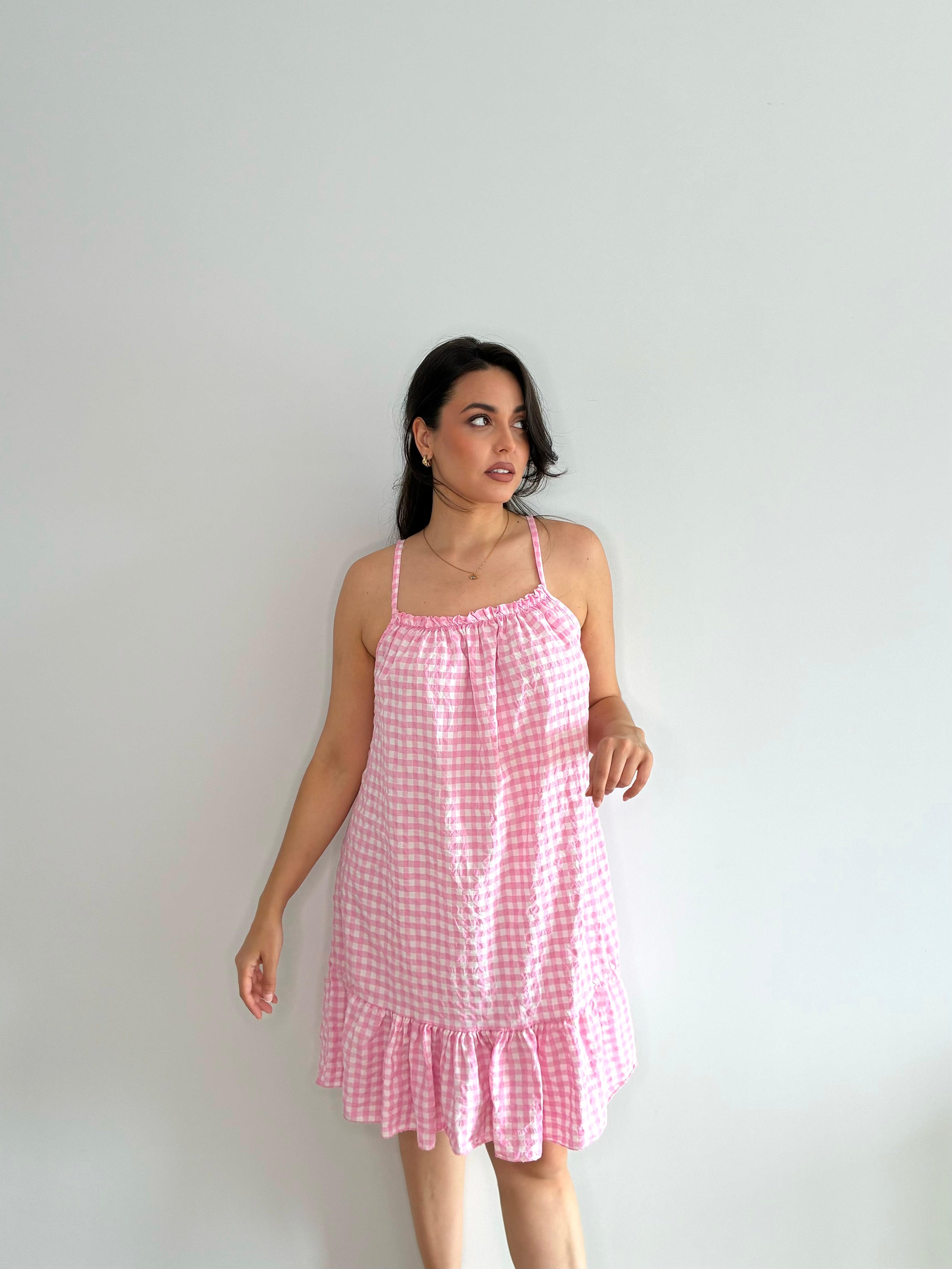 Vestido Tarifa cuadro vichy