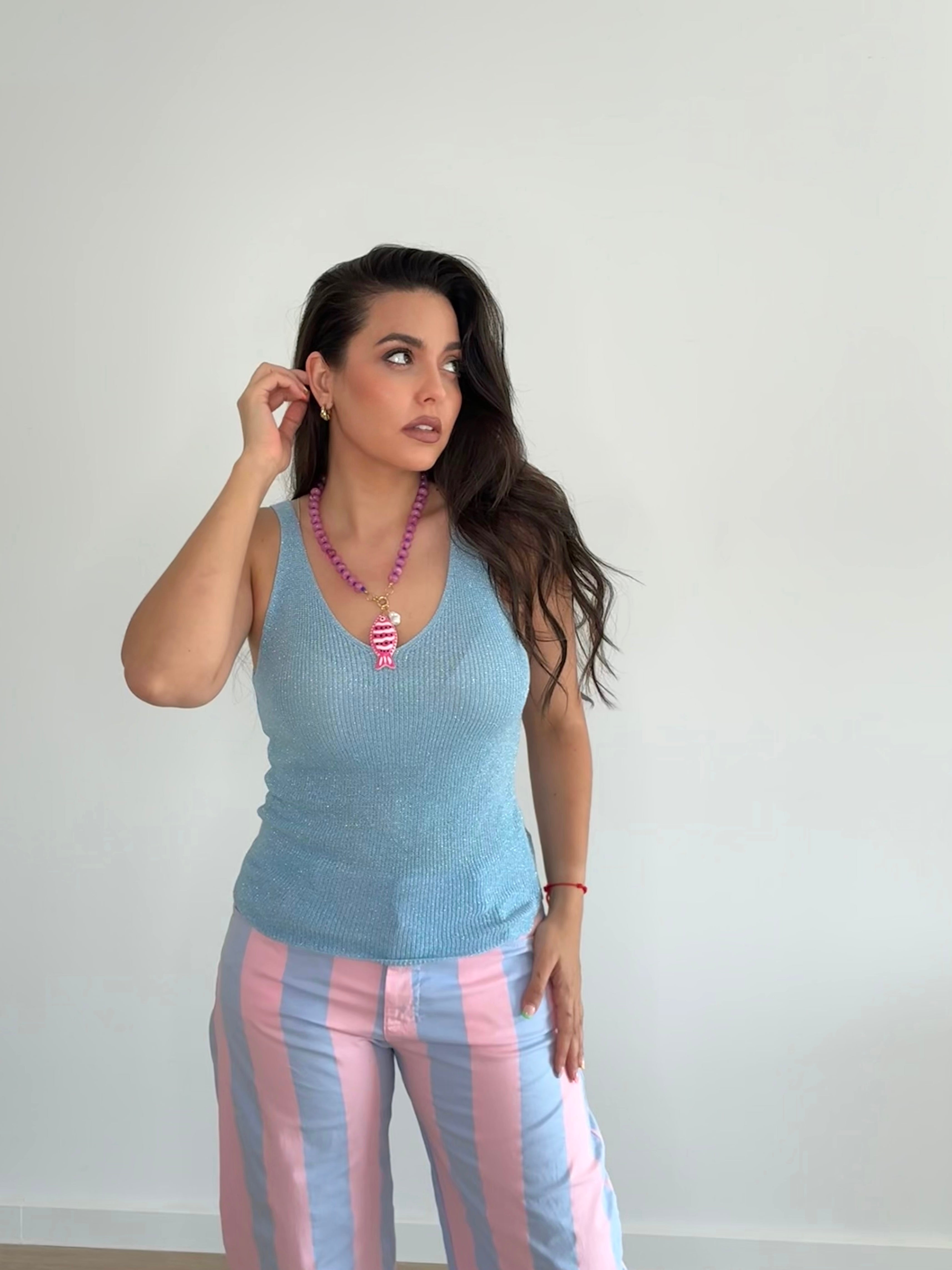 Pantalón bicolor ballom