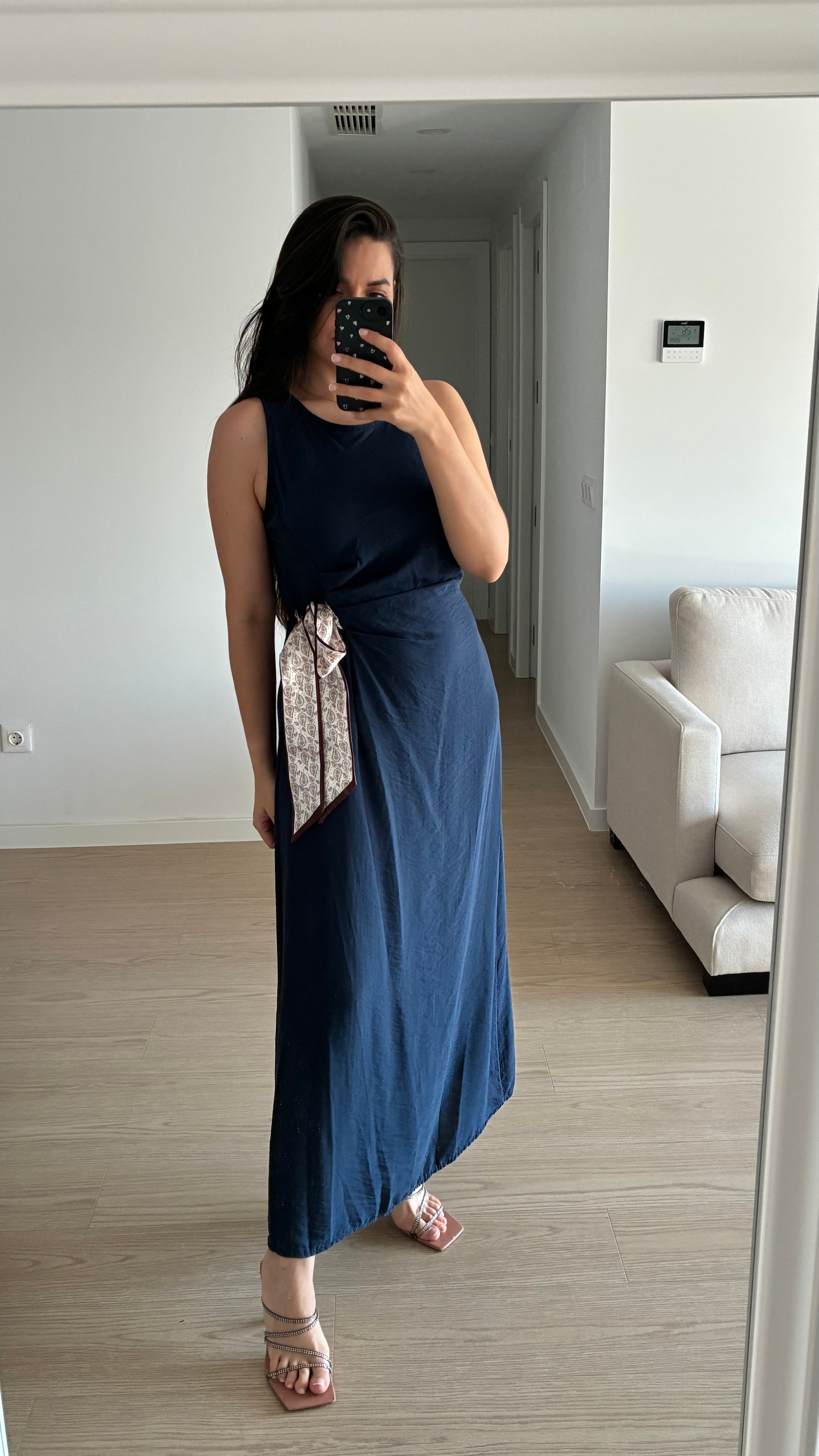 Vestido Atenas Azul marino