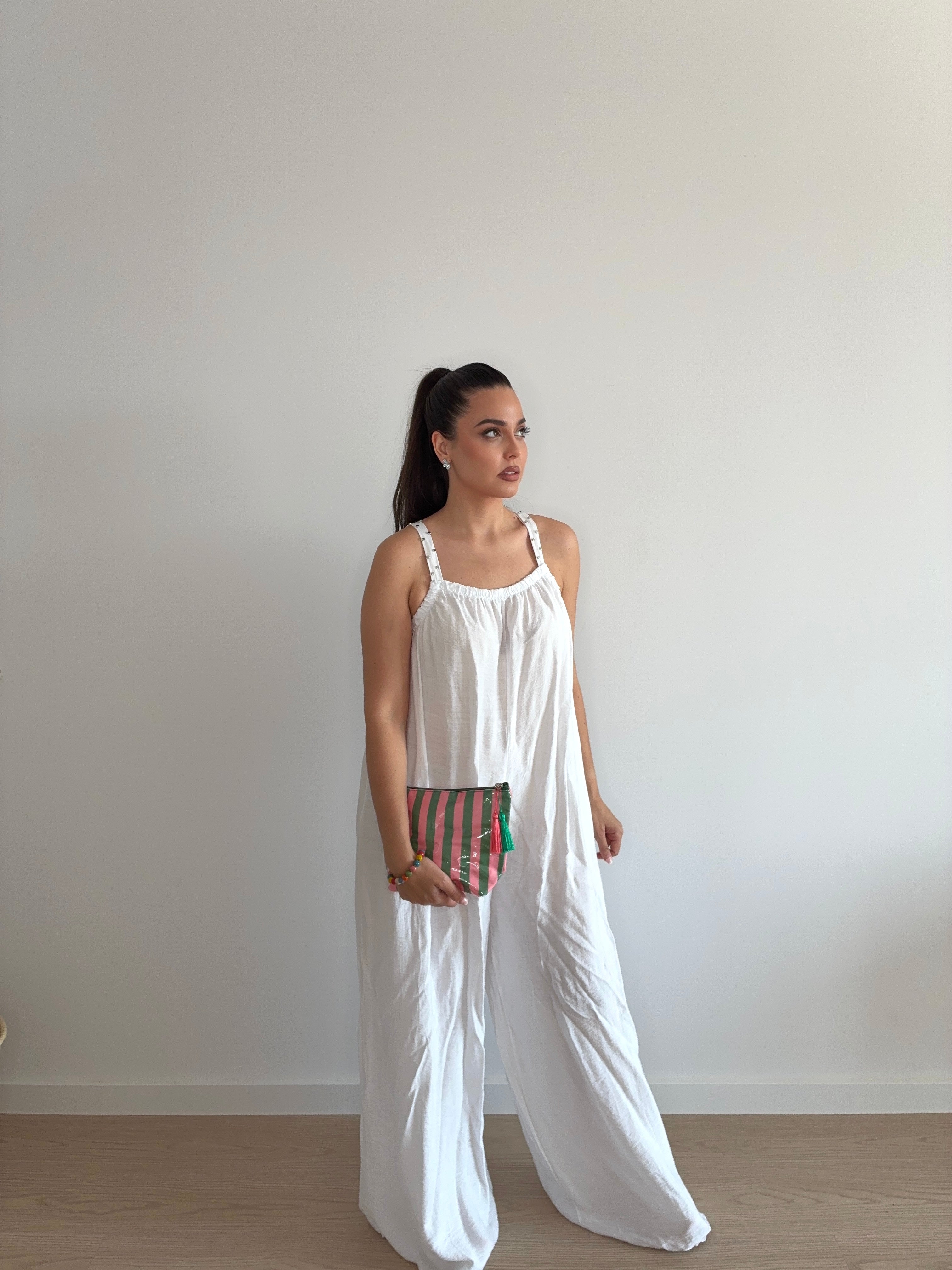 Mono boho largo con tachas