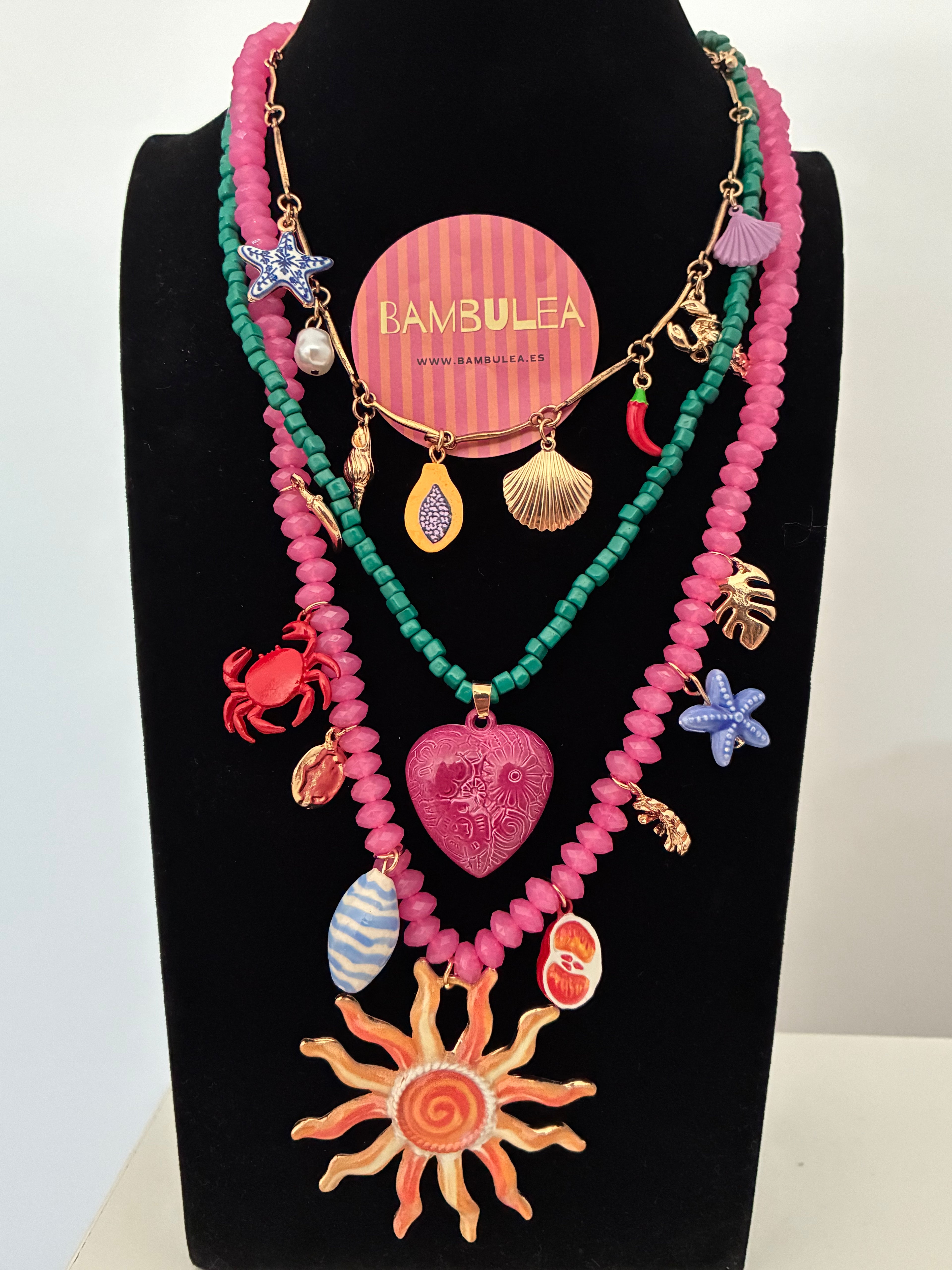 Collar multicolor sol
